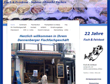 Tablet Screenshot of fischundfeinkost.com